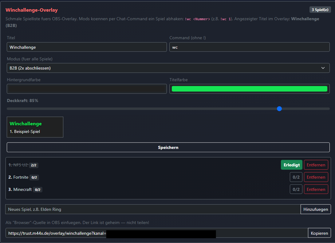 Winchallenge Creator